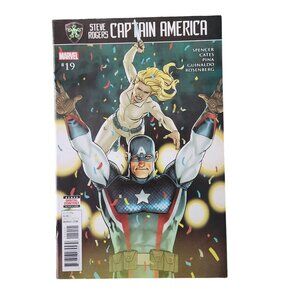 Marvel Steve Rogers Captain America #19 2017 Comic Book Collector Bagged Boarded